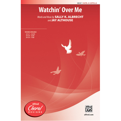 Watchin Over Me SSATB Choral Sheet Music