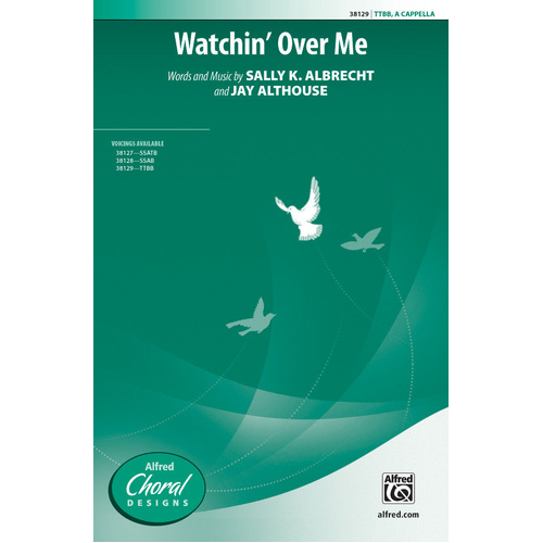 Watchin Over Me TTBB Choral Sheet Music