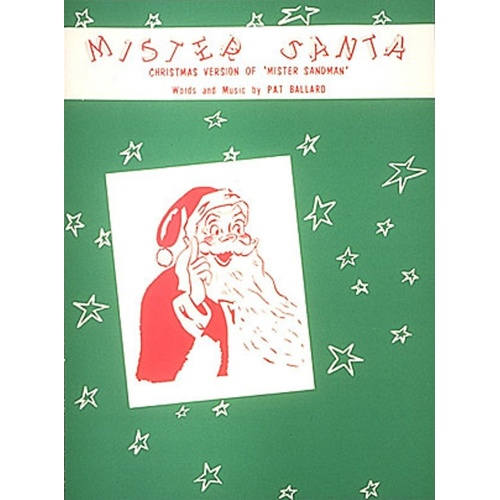 Mister Santa PVG S/S (Sheet Music)