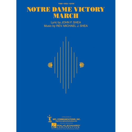 Notre Dame Victory March PVG S/S (Sheet Music)