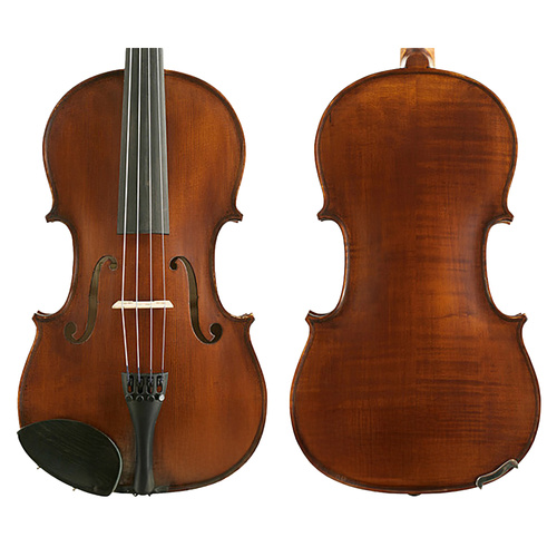 Gliga III Viola Outfit with Tonica - 11in, Solid Spruce Top, Ebony Fittings, FPS Case & Bow, Pirastro Tonica Strings, Stradivari Pattern