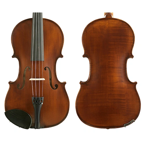 Gliga III Viola Outfit with Tonica Strings – 11in, Solid Spruce Top, Ebony Pegs, FPS Case & Bow, Made in Romania