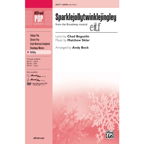 Sparklejollytwinklejingley SATB Choral Sheet Music