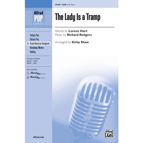 The Lady Is a Tramp SAB Choral Sheet Music