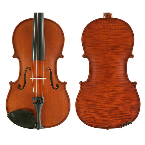 Gliga I Viola Outfit Standard Finish with Obligato – 15 inch, Solid Spruce Top, Maple Back, Articul Bow, HQ Half-Moon Case, Made in Romania