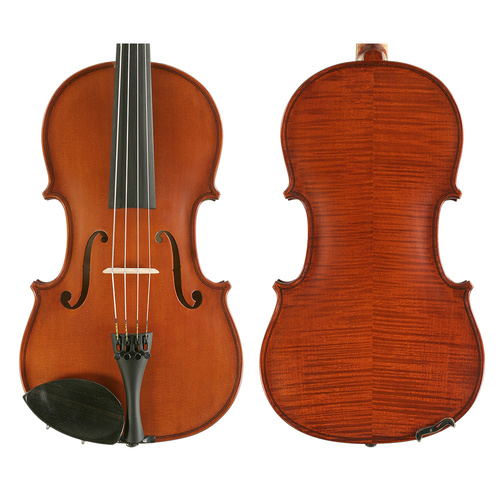 Gliga I Viola Outfit Standard Finish with Obligato - 16in, Solid Spruce Top, Maple Back, Wittner Tailpiece, Articul Bow, HQ Half-Moon Case