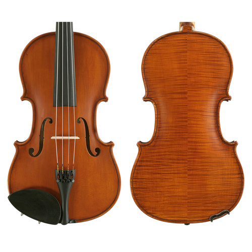 Gliga I Viola Outfit Antique with Obligato - 16in, Solid Spruce Top, Maple Back, Wittner Tailpiece, Articul Bow, HQ Half-Moon Case