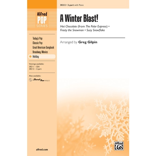 A Winter Blast SA Choral Sheet Music