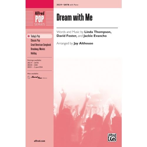 Dream With Me SATB