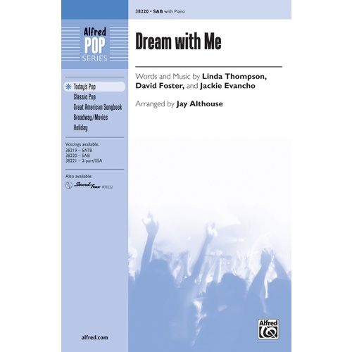 Dream With Me SAB