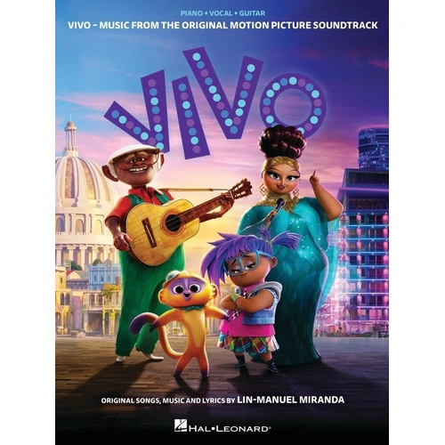 Vivo Music from the Movie Soundtrack PVG Songbook by Hal Leonard, 96 Pages for Piano and Guitar