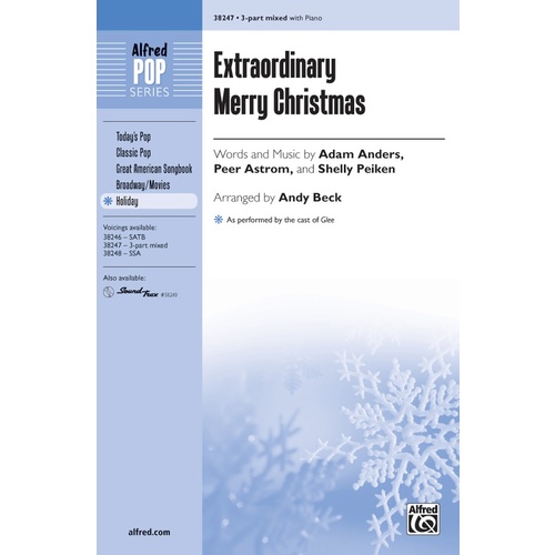 Extraordinary Merry Christmas SAB