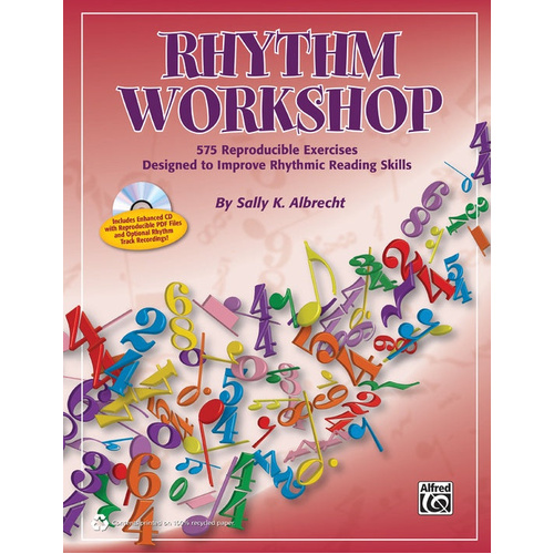 Rhythm Workshop Book and CD with 575 Exercises for Aural Skills Development