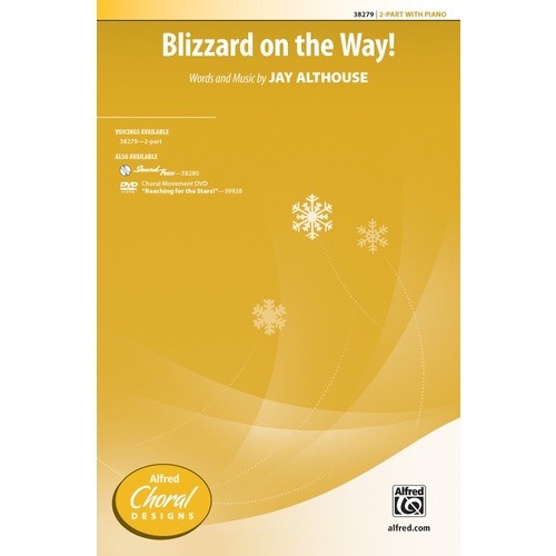 Blizzard on the Way SA Choral Sheet Music