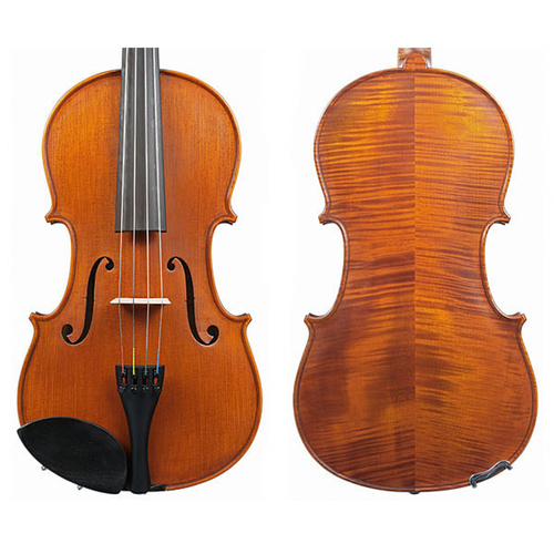 Gliga Vasile Christian Handmade 16" Viola with Ebony Parts and Thomastik Dominant Strings