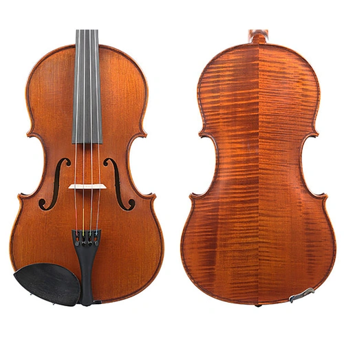 Gliga Vasile Christian Viola No.5 16.5in Handmade with High Flame and Thomastik Dominant Strings