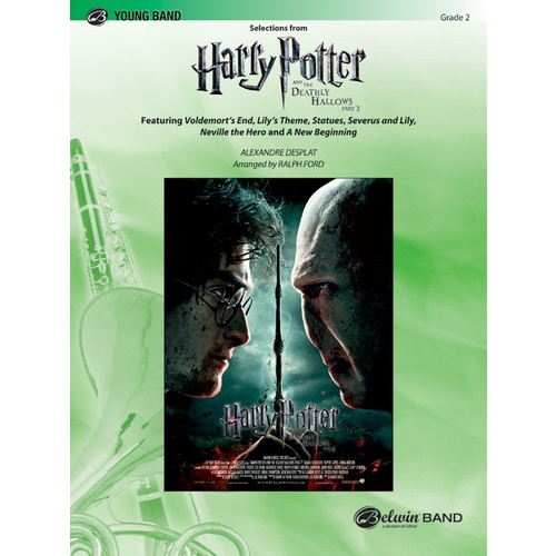 Harry Potter & Deathly Hallows Part 2 Concert Band Gr 2 Score
