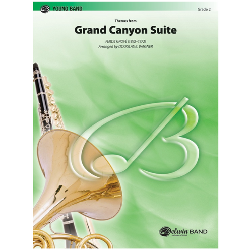 Themes from Grand Canyon Suite Concert Band Sheet Music Grofé Ferde