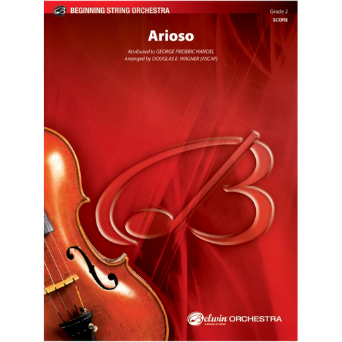 Arioso So Gr2 Handel George Frideric String Orchestra Sheet Music