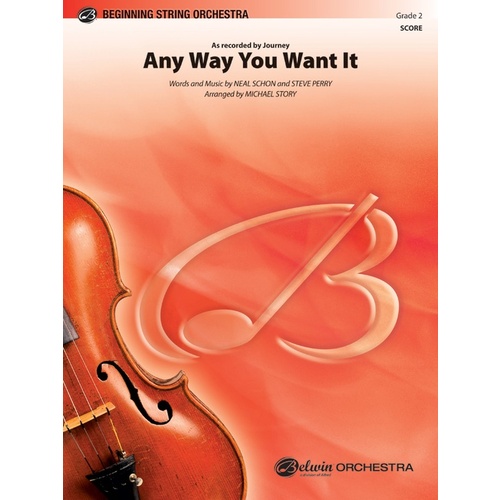 Any Way You Want It String Orchestra Gr 2