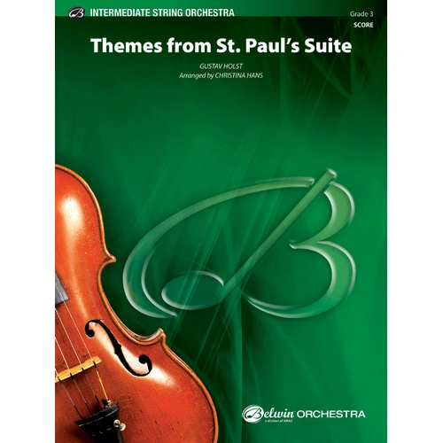 Themes from St Paul's Suite for String Orchestra by Gustav Holst - Simplified Arrangement