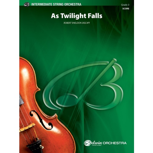 As Twilight Falls String Orchestra Gr 3