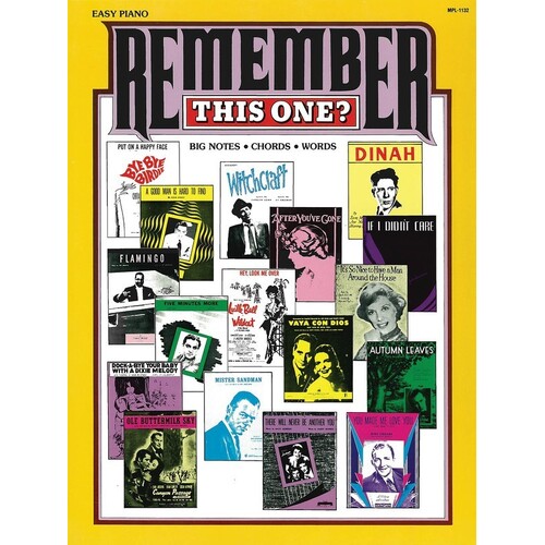 Remember This One? Easy Piano (Softcover Book)