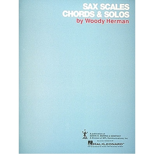 Sax Scales Chords And Solos (Softcover Book)