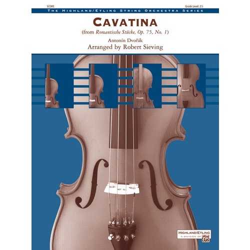 Cavatina String Orchestra Gr 2.5 Conductor Score