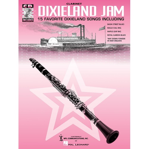 Dixieland Jam Clarinet Book/CD (Softcover Book/CD)