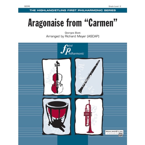 Aragonaise From Carmen Full Orchestra Gr 2