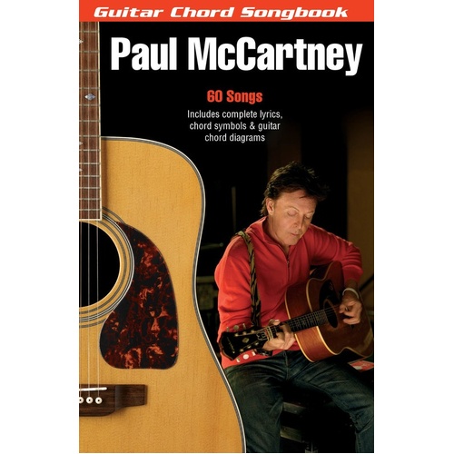 Guitar Chord Songbook Paul Mccartney (Softcover Book)