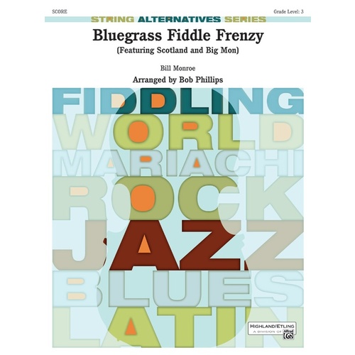 Bluegrass Fiddle Frenzy String Orchestra Grade 3 Conductor Score