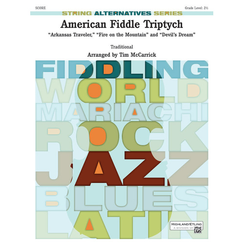 American Fiddle Triptych for String Orchestra - Clearance