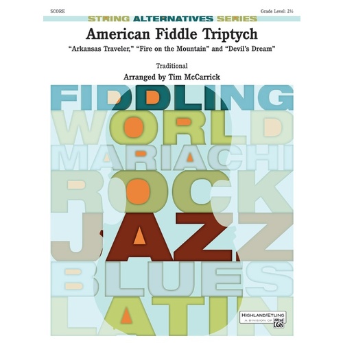 American Fiddle Triptych String Orchestra Gr 2.5