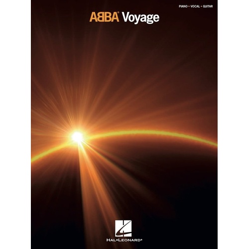 ABBA - Voyage Piano, Vocal & Guitar Songbook
