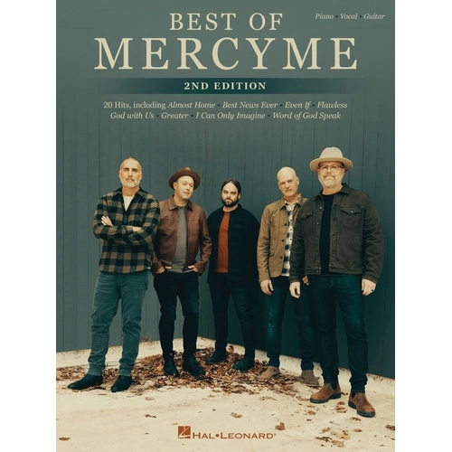 Best of MercyMe 2nd Edition Songbook for Piano, Vocal & Guitar - 20 Hits from 2001 to 2021