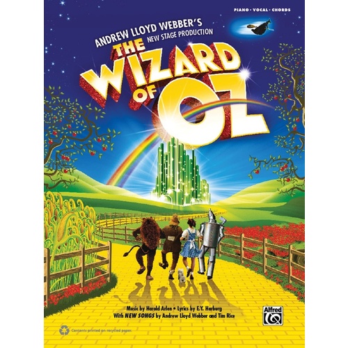 Wizard of Oz Selections PVG Sheet Music