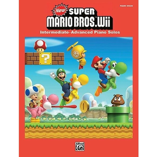 Super Mario Wii Piano Book, Intermediate - Advanced Solos