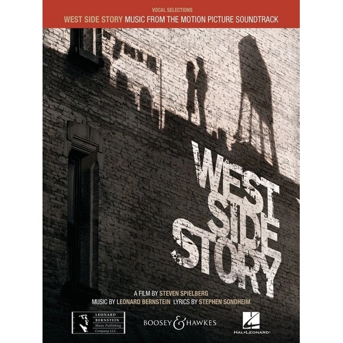 West Side Story Vocal Selections 2021 Songbook for Piano, Voice, and Guitar