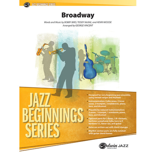 Broadway JE GR1 Jazz Ensemble Sheet Music