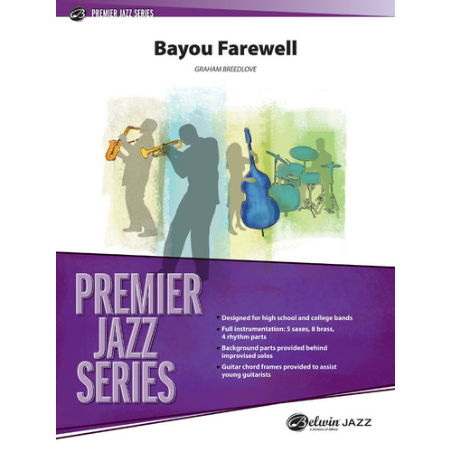 Bayou Farewell Jazz Ensemble Sheet Music Gr 4