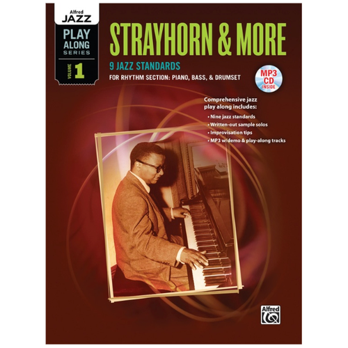Alfred Jazz Playalong Vol 1 Strayhorn Rhythm Section Book with MP3