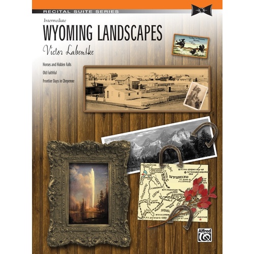 Wyoming Landscapes Piano Solo Sheet Music