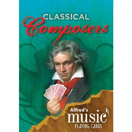 Alfred Music Playing Cards Composers (1 Pack)