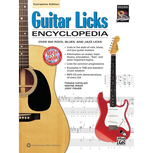 Guitar Licks Encyclopedia Book/CD