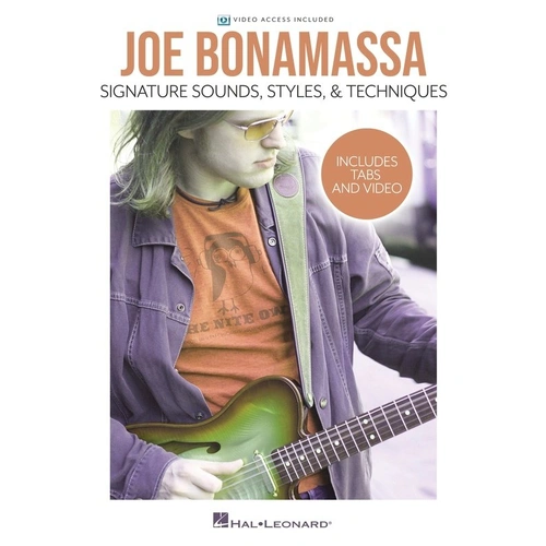 Joe Bonamassa - Signature Sounds, Styles & Techniques Guitar Tab Book