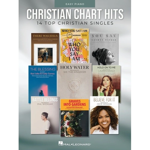 Christian Chart Hits 14 Top Christian Hits Easy Piano