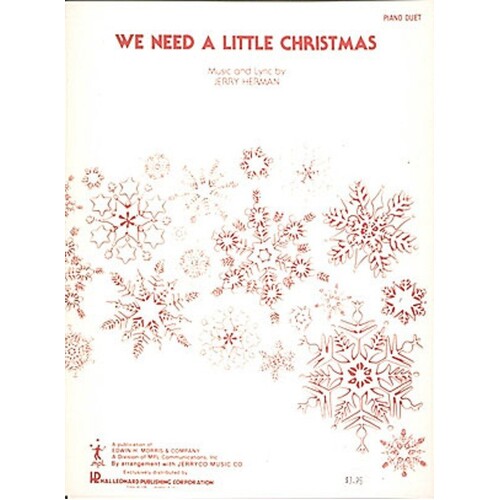 We Need A Little Christmas Pd 