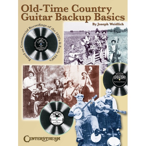 Old Time Country Guitar Backup Basics (Softcover Book/CD)